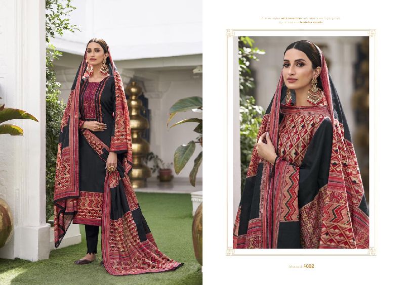 MUMTAZ ARTS muraad jam satin Salwar Kameez Catalog