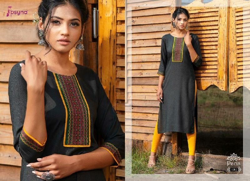 Psyna Paris Rayon Kurti