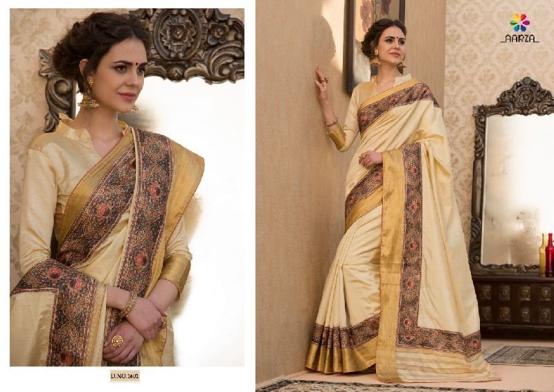 Rachna Arts Aarza Silk Sarees Catalog