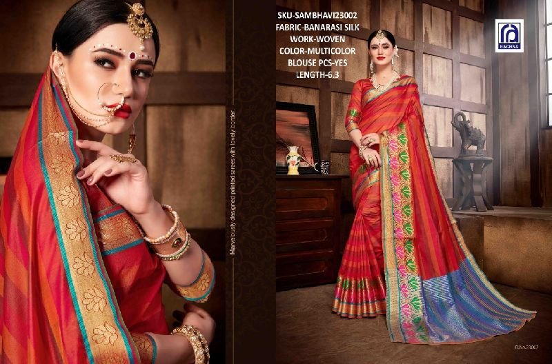 Rachna Arts Sambhavi Banarasi Silk Sarees Catalog