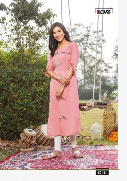 S4U Cotton Candy Rayon Kurti