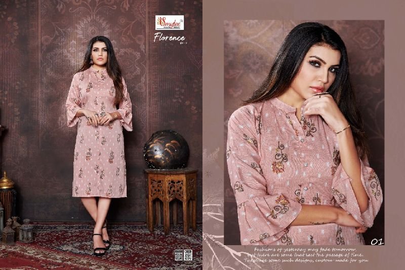Smylee Florence Vol 3 Rayon Kurti