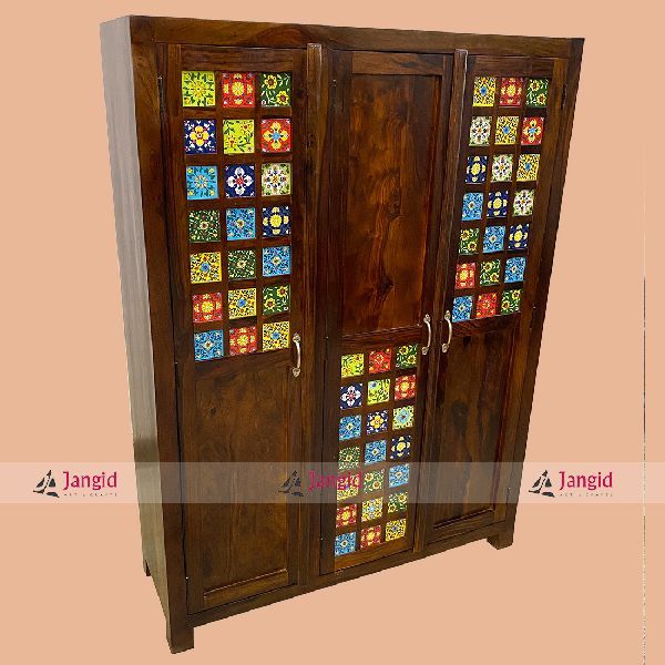 Indian Rosewood Wooden Shoe Rack