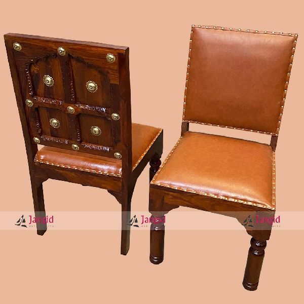 Indian Wooden Carved Chairs