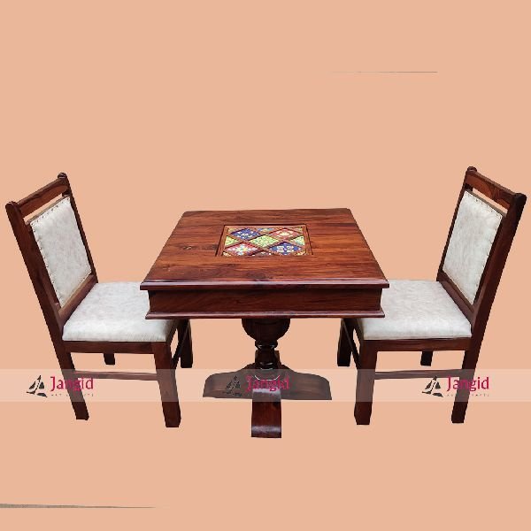 Indian Wooden Dining Table Set Design