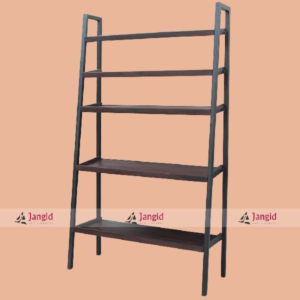 Iron and Wooden Decoration Bookshelf