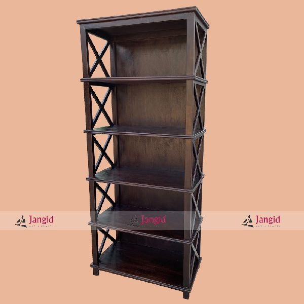 Solid Wooden Open Bookshelves India