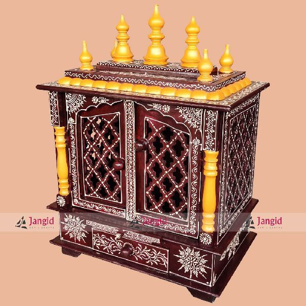 Wooden Painted Temple Design