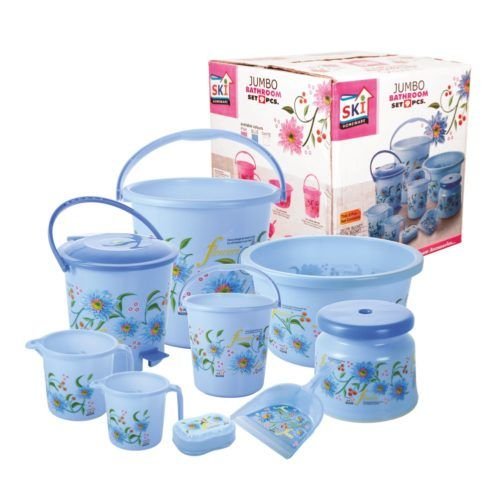 Deluxe Bathroom Set Jumbo 10 pcs