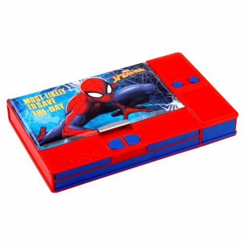 Magnetic Jumbo Pencil Box With 6 Buttons