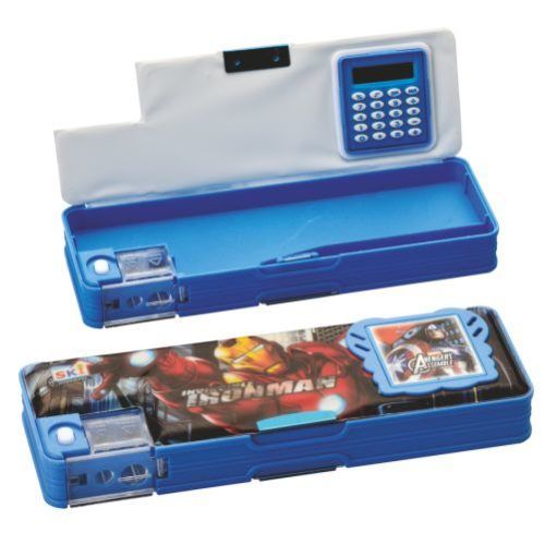 Magnetic Pencil Box With Calculator – 1609