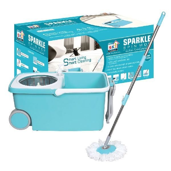 Sparkle Spin MOP (Steel Jali)