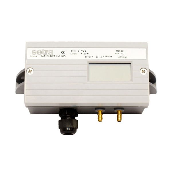 Setra Model 267 Very Low Differential Pressure Transducer