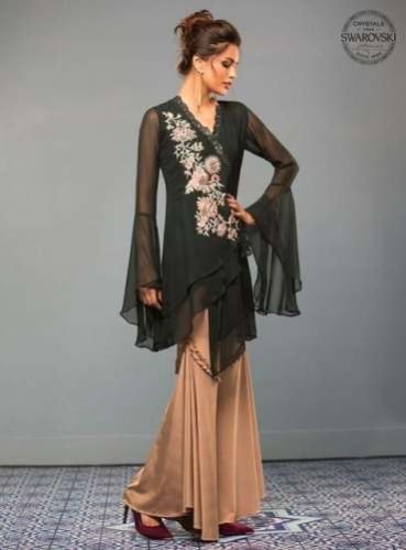 Fancy 02 Fancy Kurti Palazzo Set