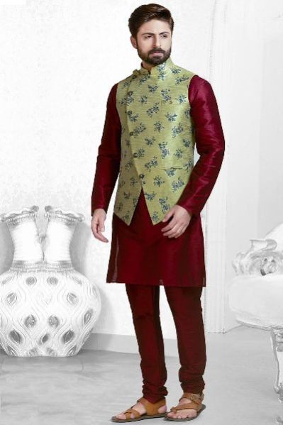 JK O1 Kurta Set with Jacket