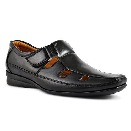 1004 Mens Black Casual Sandal