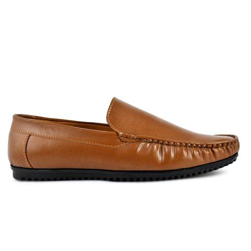 1401 Mens Tan Slip On Casual Shoes