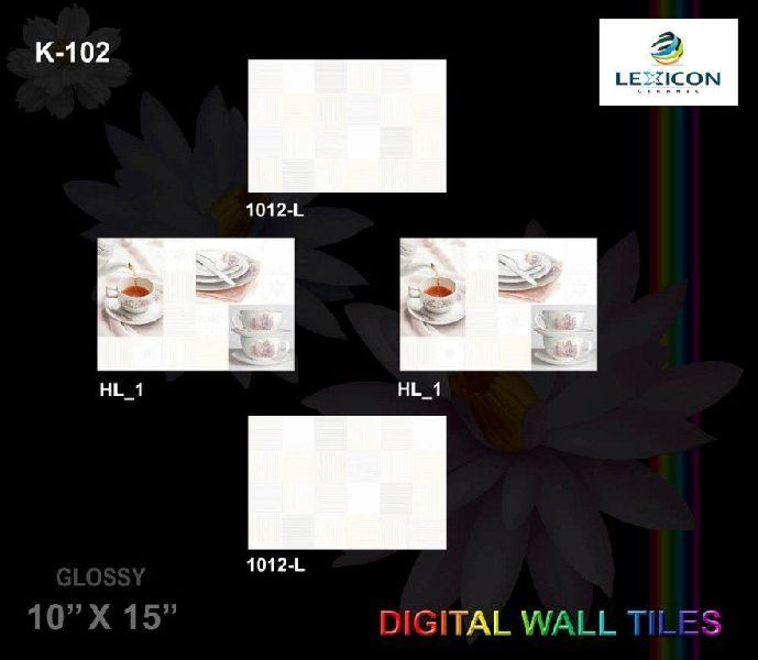 K-102 250x375mm Kitchen Concept Digital Wall Tile