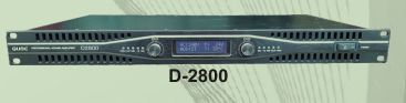 D-2800 Qube Hi Power Professional Amplifier