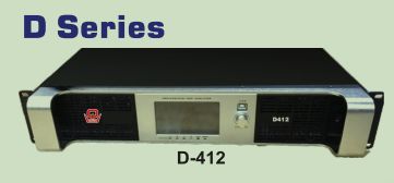 D-412 Qube Hi Power Professional Amplifier