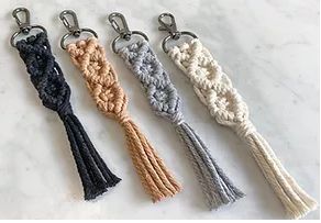 HLY-H10 Macrame Keychain
