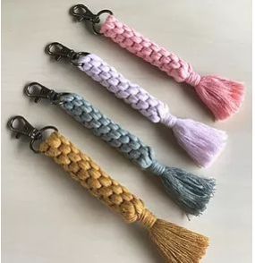 HLY-H13 Macrame Keychain