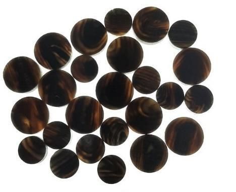 JSTCB 04 Buffalo Horn Button Blank