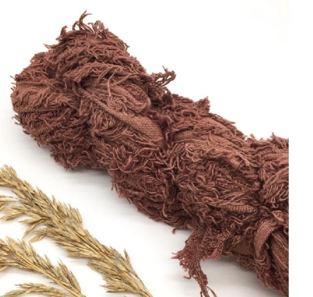 Chocolate Cotton Frizz Ribbon