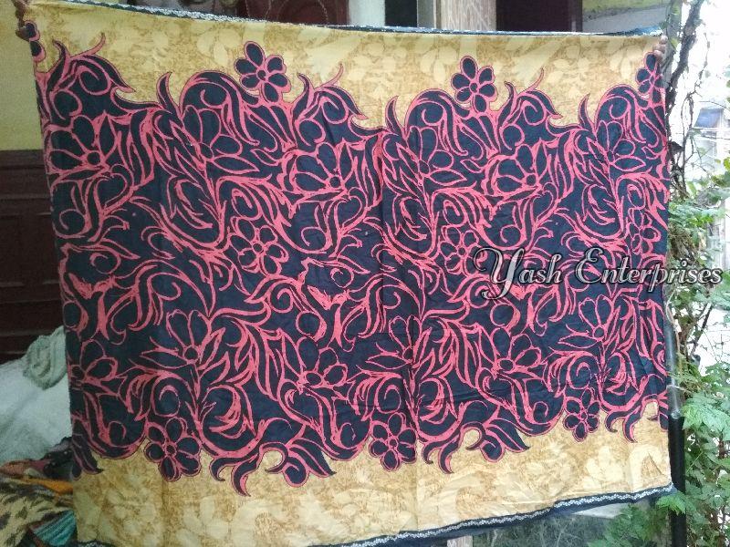 Multicolor Old Cotton Dhoti 01