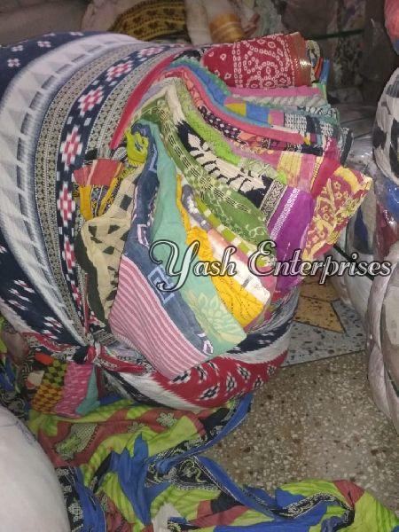 Multicolor Old Cotton Dhoti 08