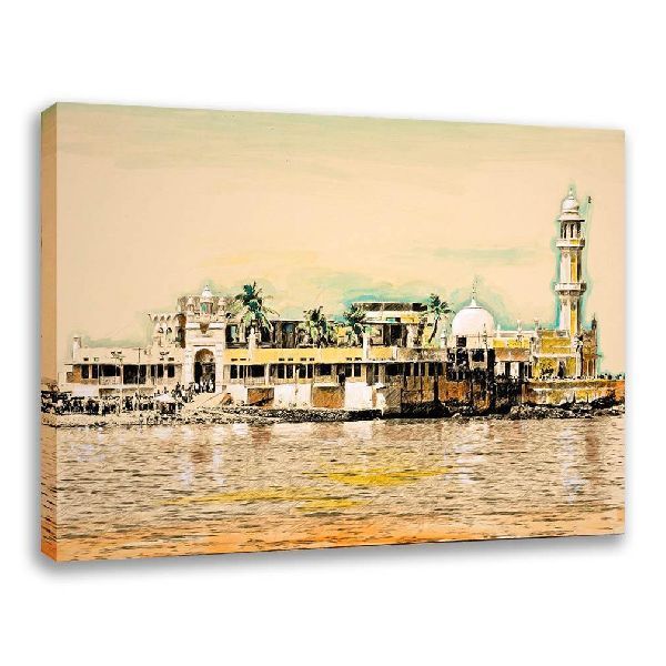 Haji Ali- Canvas Art | Monuments Painting