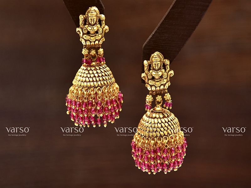 201101 Gold Polish Alloy Earings