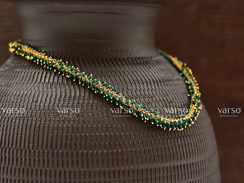 20169A Gold Antique Temple Chain