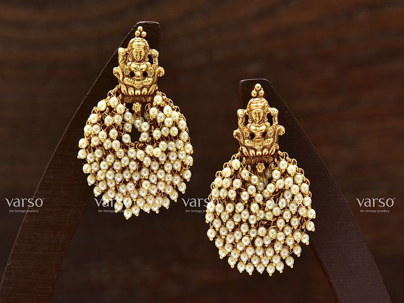20953A Gold Polish Alloy Earings