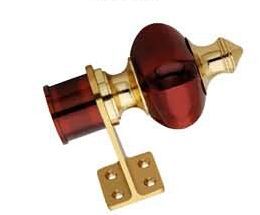 Hexa Brass Curtain Bracket