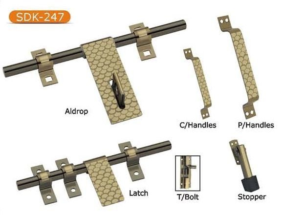 SDK-247 Stainless Steel Door Kit