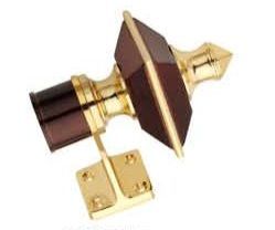 Sqaure Brass Curtain Bracket