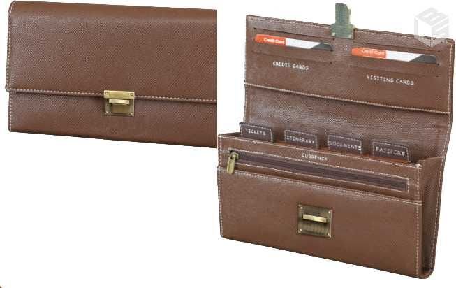LEP-9 Leather Clutch Purse