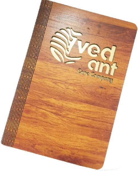 WP-7 Wooden Diary with Pen