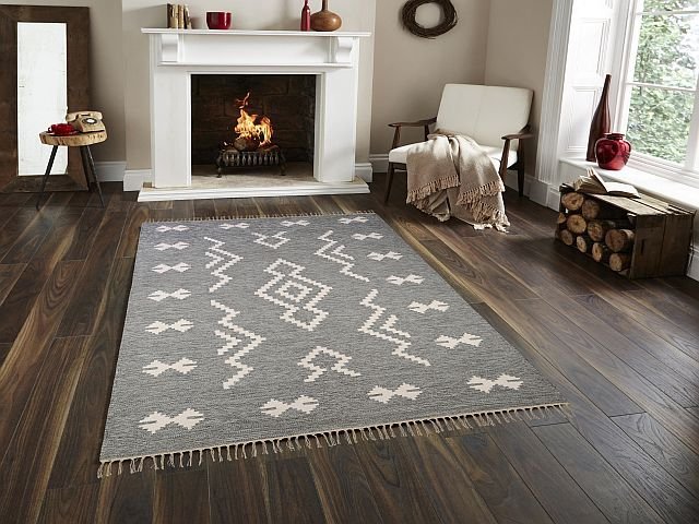 RIS-BTH-6439 Handwoven Cotton Rugs