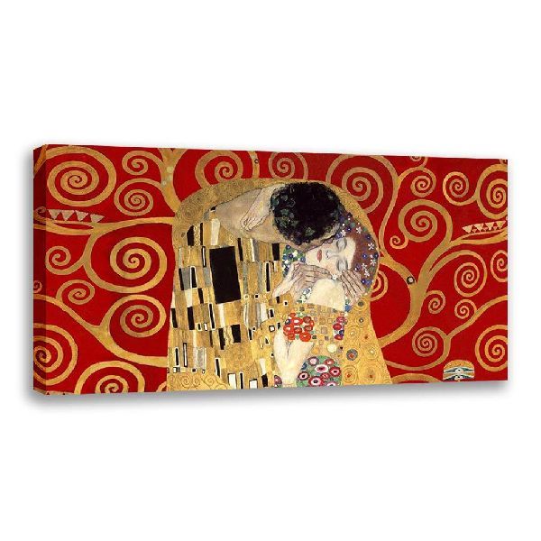 The Kiss, Detail (red Variation) 13429 | Figurative Painting