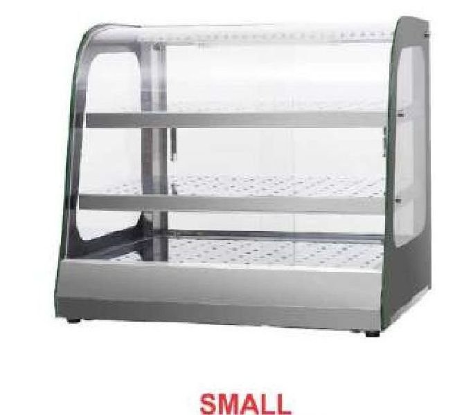 Small Horizontal Round Glass Display Counter