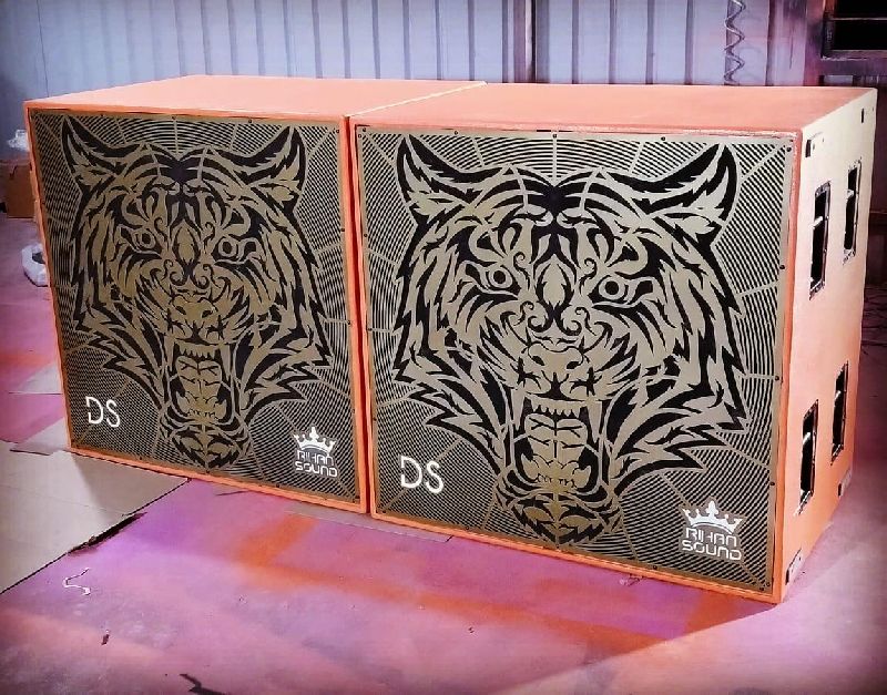 Customized Laser Speaker Box Grill