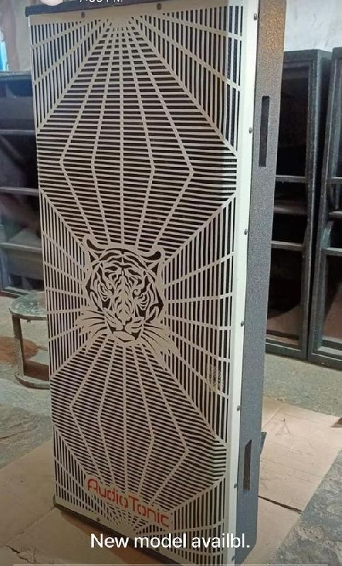 Tiger Face Customized Laser Perforated Sheet