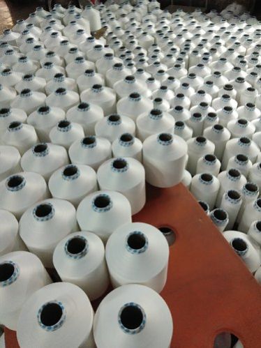 White Polyester Yarn