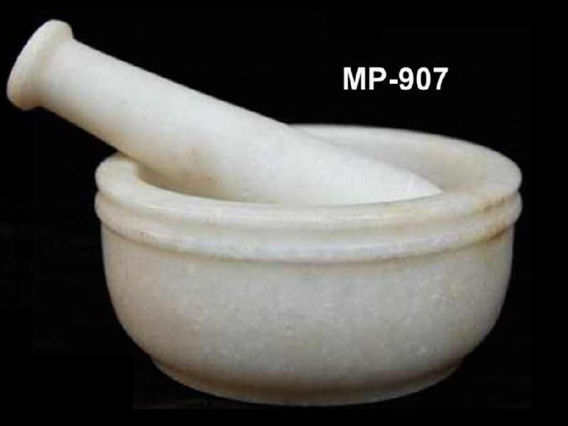 MP-907 Marble Mortar & Pestel