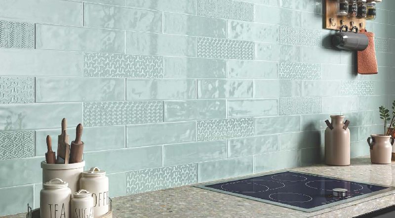 Jade Subway Mosaic Tiles
