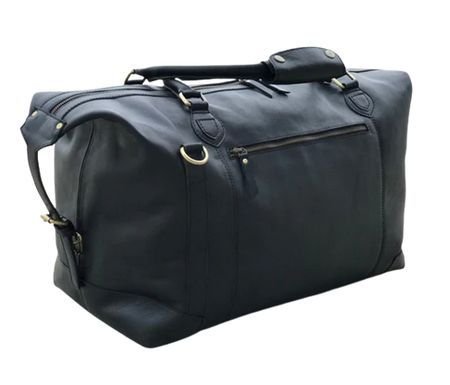 20 Inch Buffalo Leather Duffle Bag