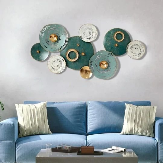 Circular Motion Metal Wall Decor