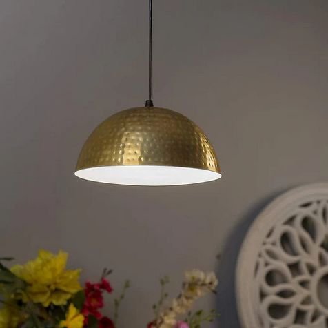 Hammered Hanging Lamp
